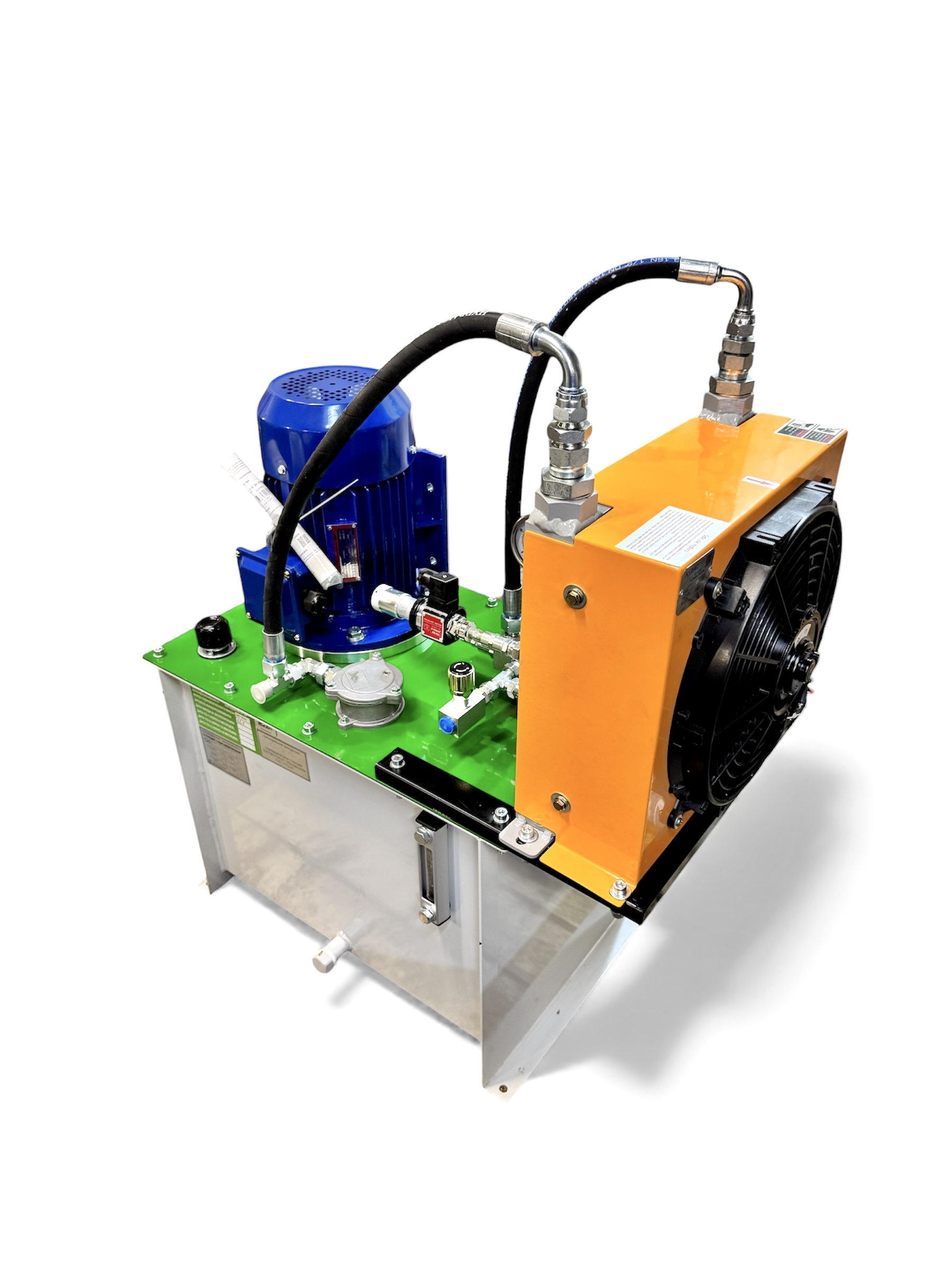 Гидростанция с воздушным маслоохладителем