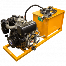 Гидростанция с дизельным двигателем