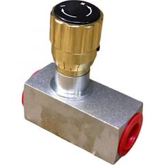 Дроссель с обратным клапаном 1/4