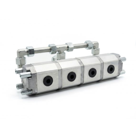 Делитель-сумматор потока FD-GP1H2-4, 4 секции, 2 см³/об